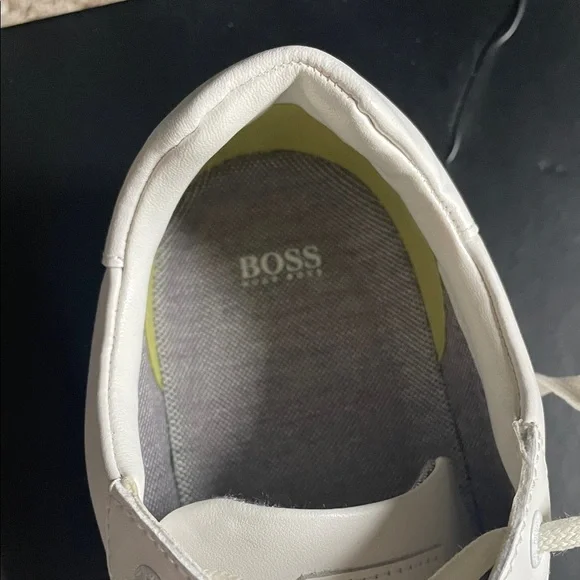 Hugo BOSS brand new Ivory Men's Sneakers size US 9 - Picture 6 of 10